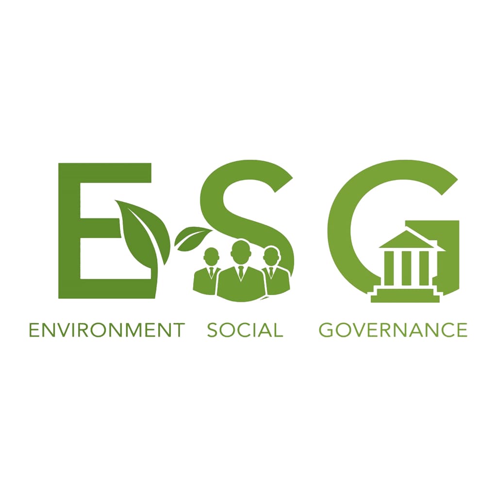 ESG решения за устойчиво развитие в хранителната индустрия Изображение, илюстриращо ESG стратегии и устойчиво развитие в контекста на хранителната индустрия, акцентиращо върху екологични, социални и управленски практики